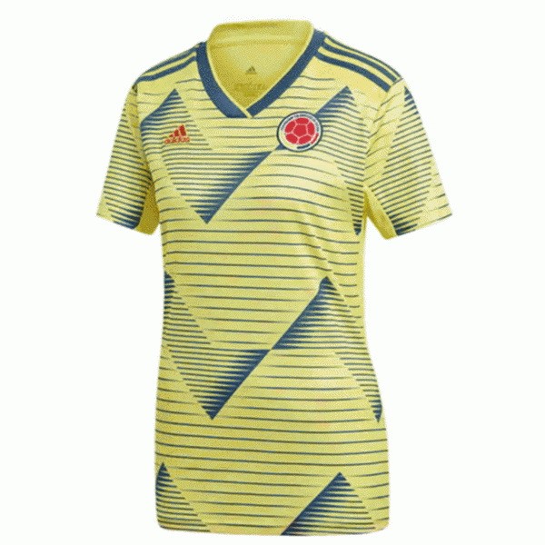 Trikot Columbia Heim Damen 2019 Gelb